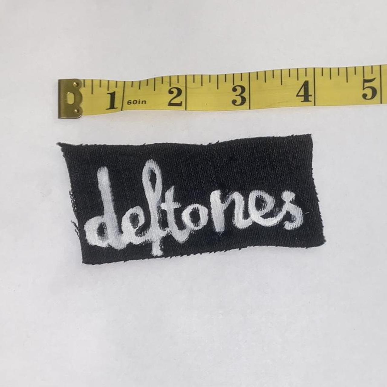 handmade deftones patch! 2x4 inches sew on whatever... - Depop