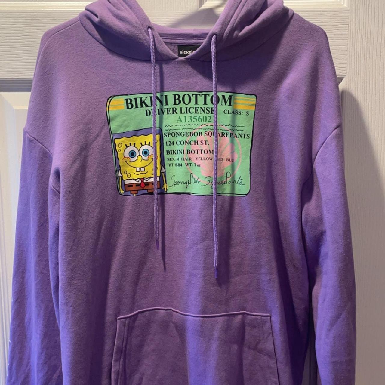 Small spongebob hoodie barely worn