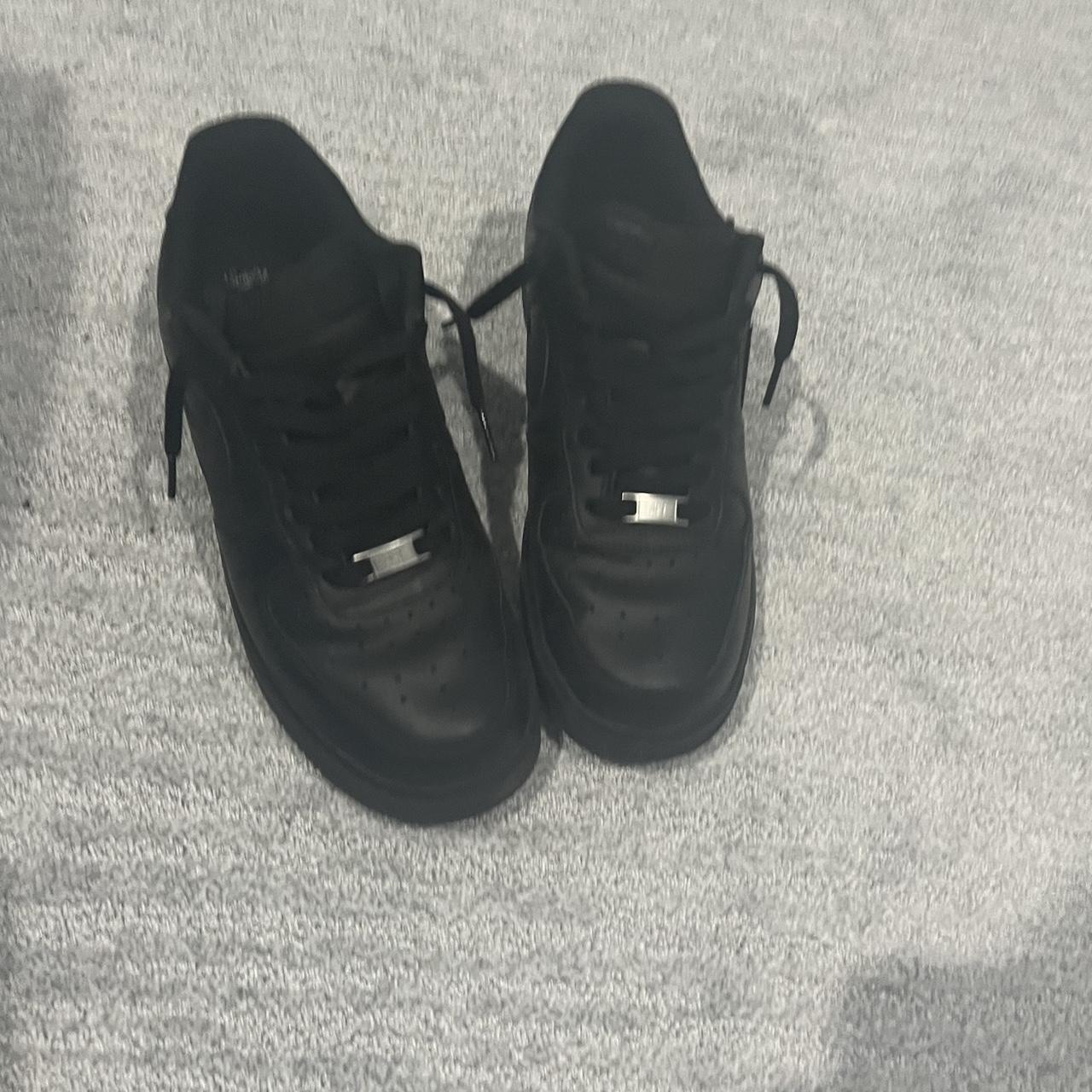air force ones black mens