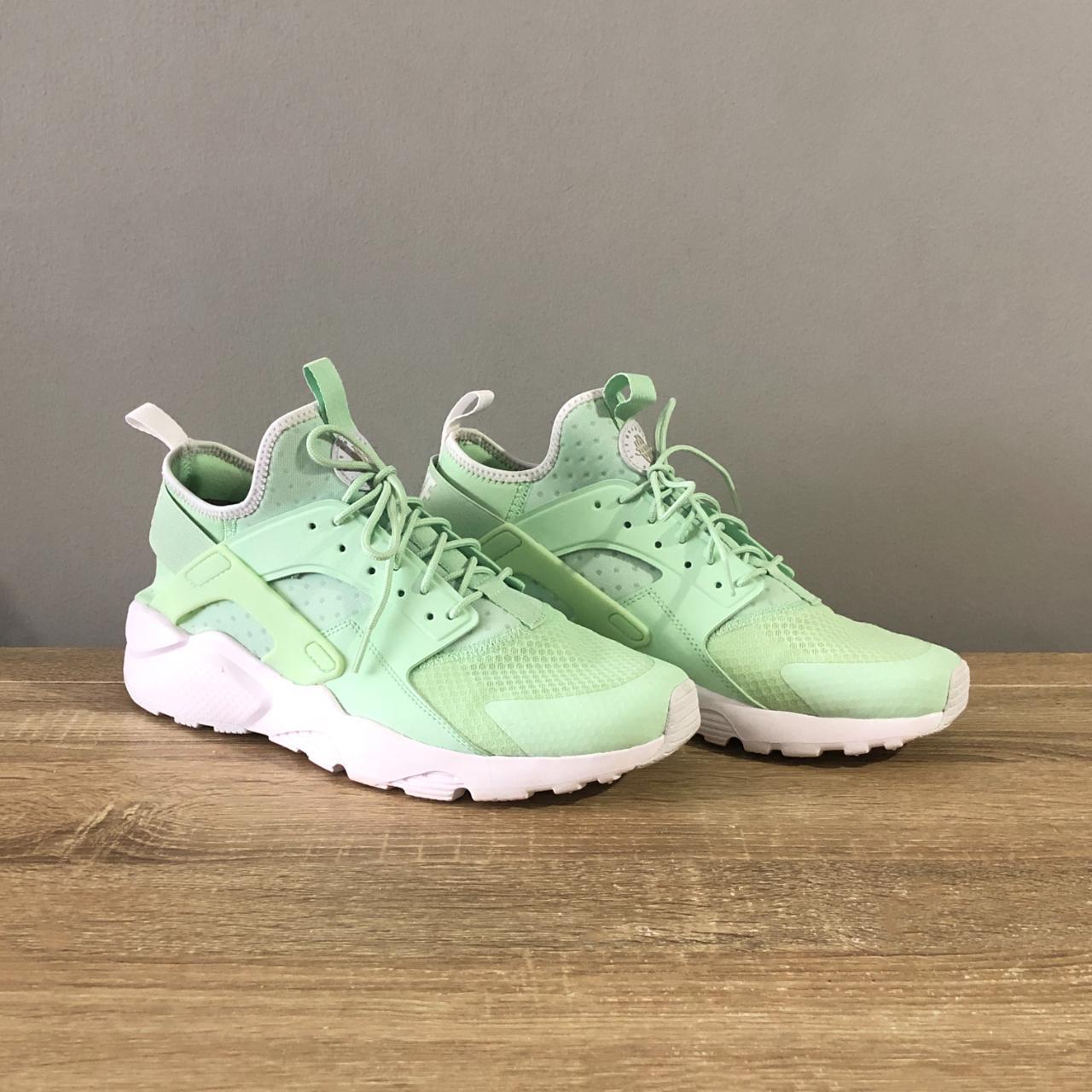 Nike Air Huarache Run Ultra Mens Size 11 Green. Depop