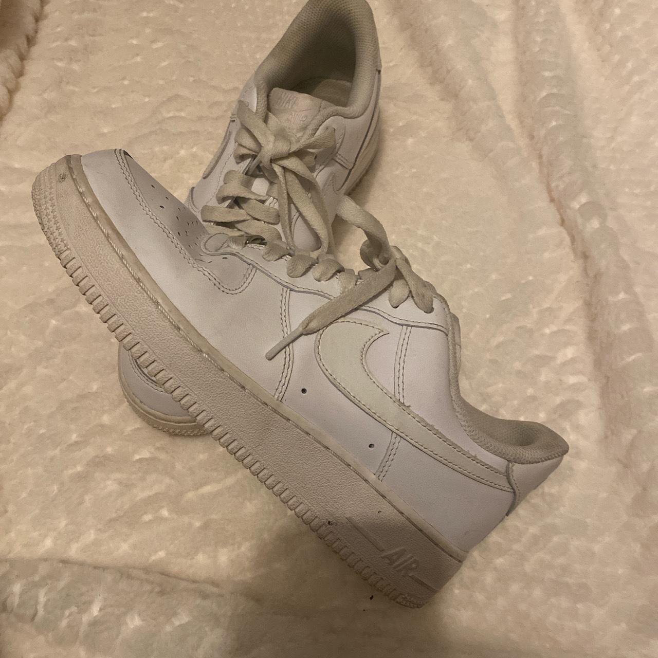 creased af1 white