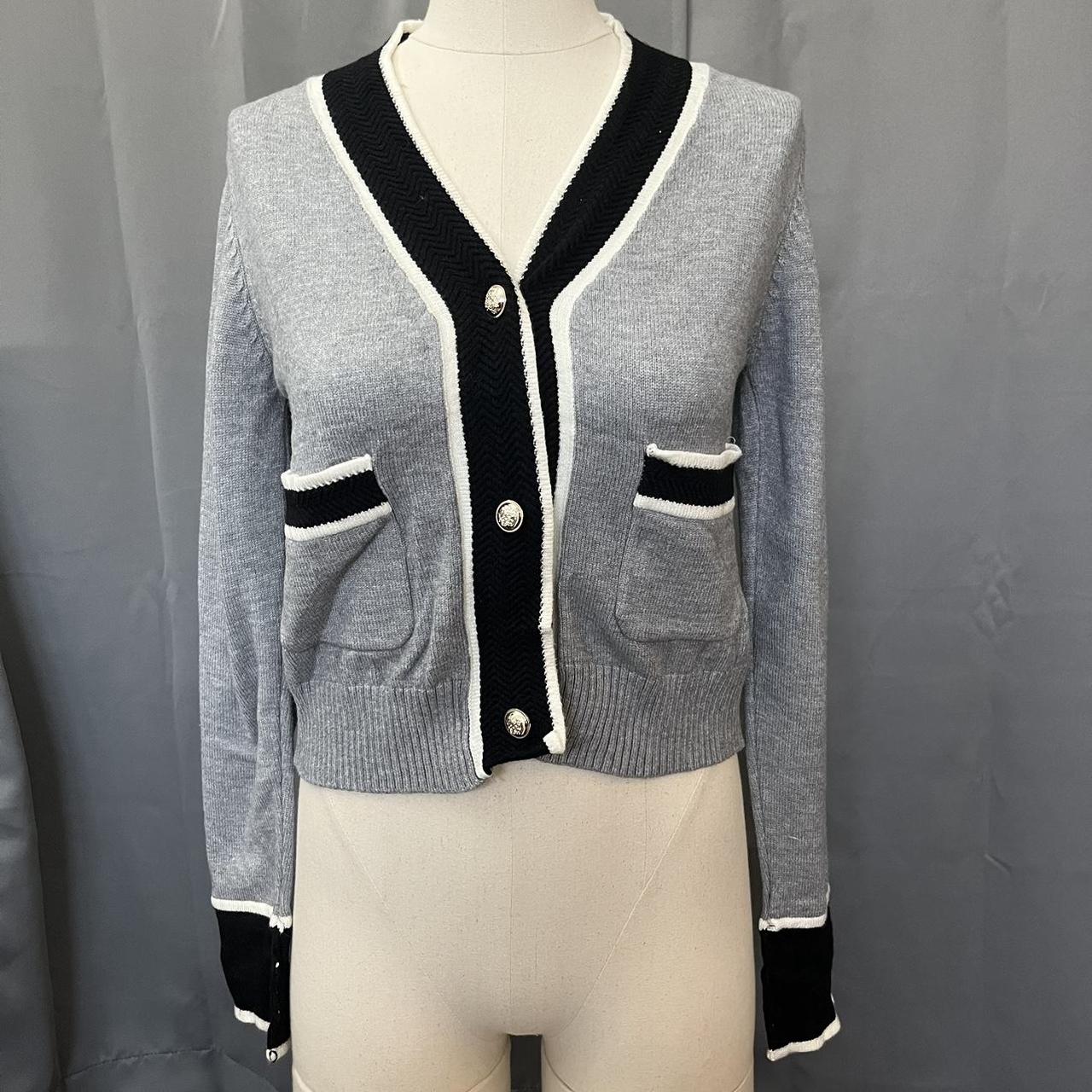 preppy cardigan Similar to: #maje