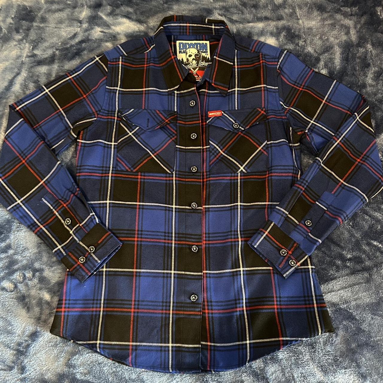 Dixxon 2024 camp crystal lake flannel 2x tall