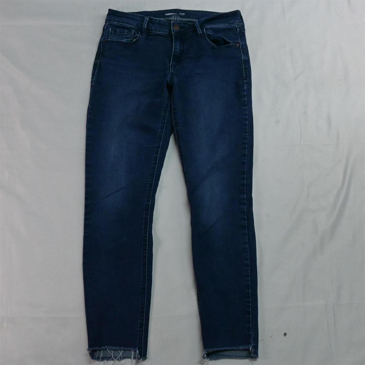 Old Navy Women's Jeans - Blue - 6 – Old Navy 6 Rockstar Raw Hem Super …