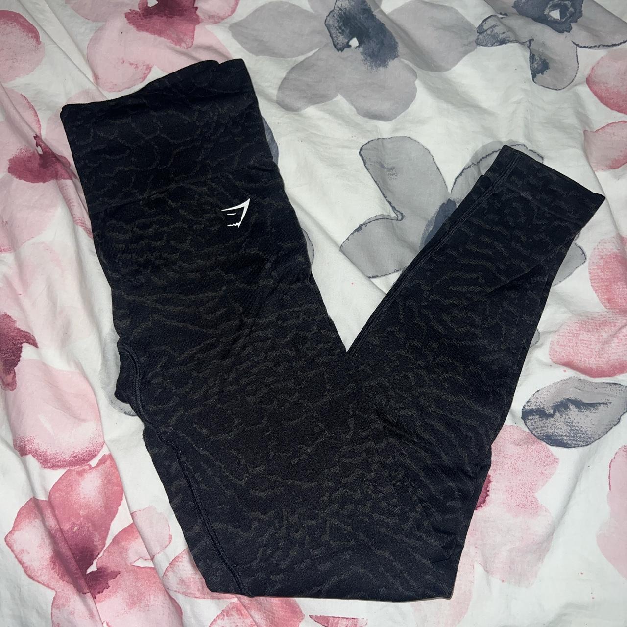 Gymshark Zebra print leggings. Size Small. I... Depop