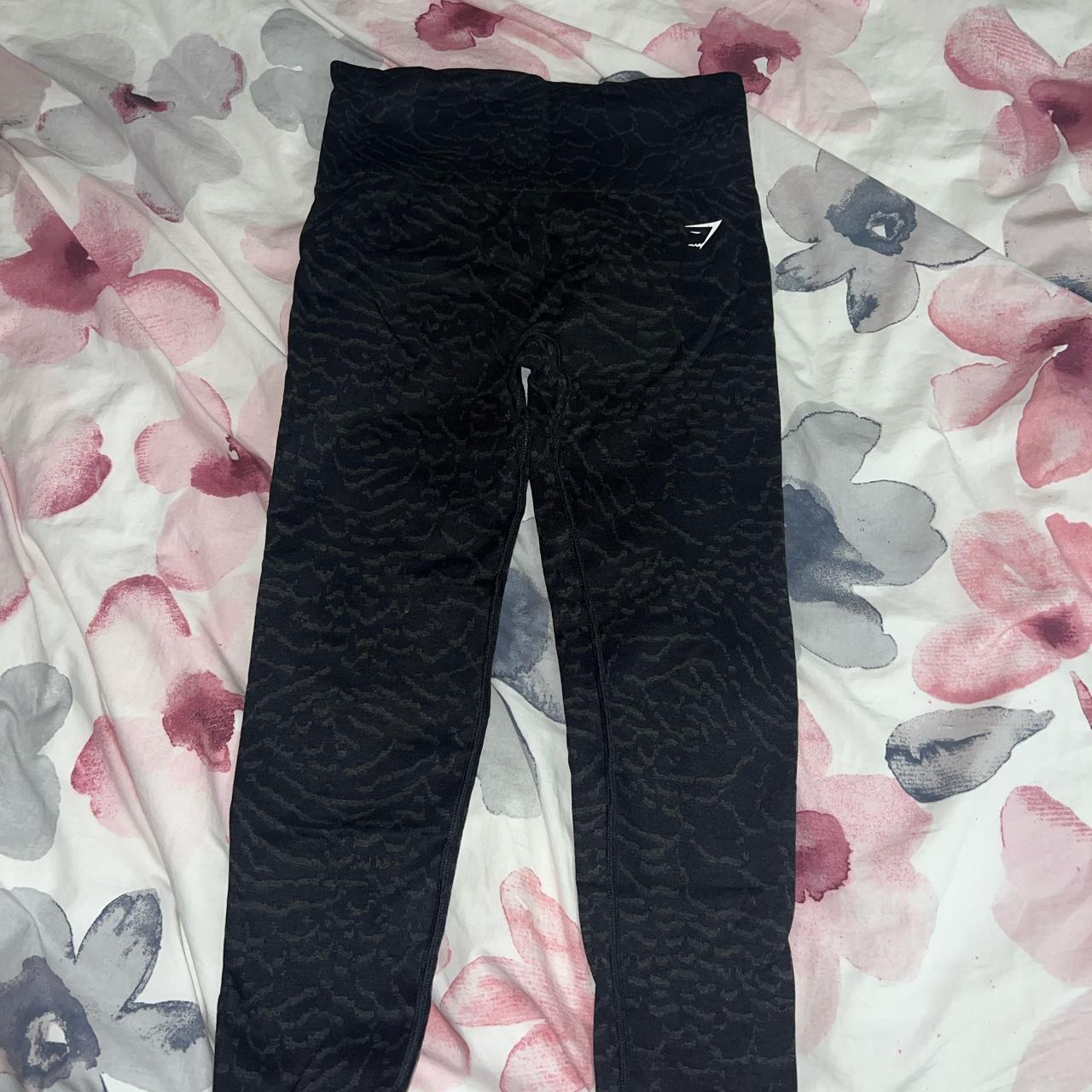 Gymshark Zebra print leggings. Size: Small. I... - Depop