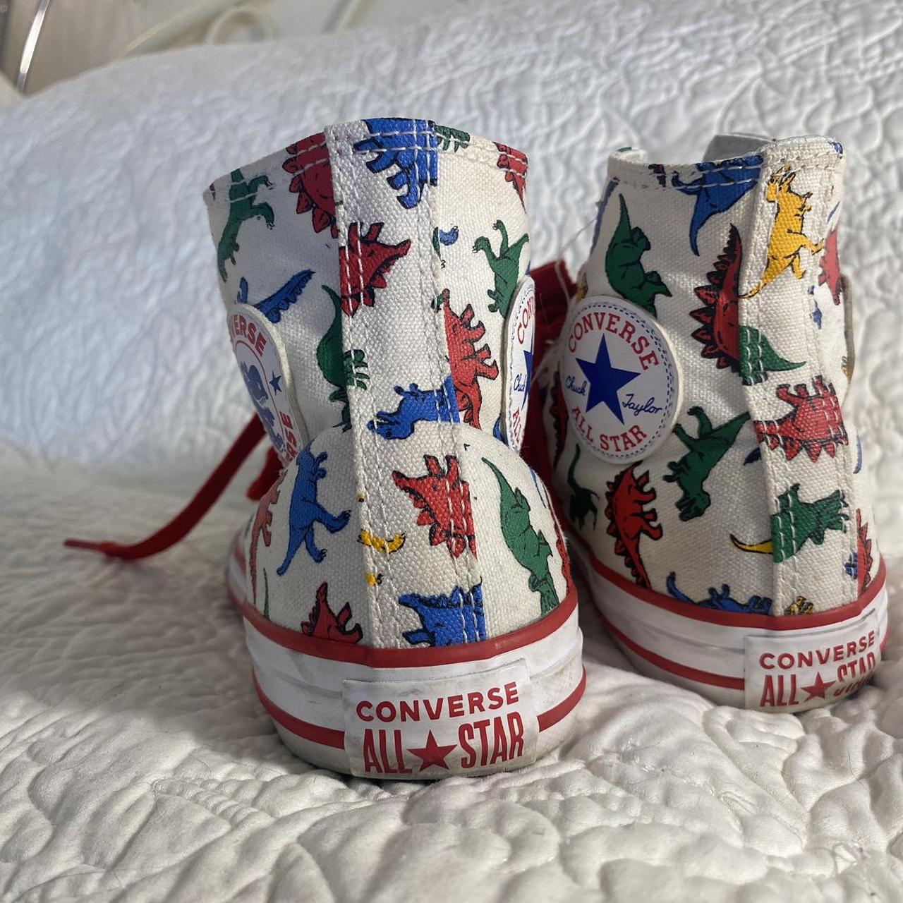 mens dinosaur converse