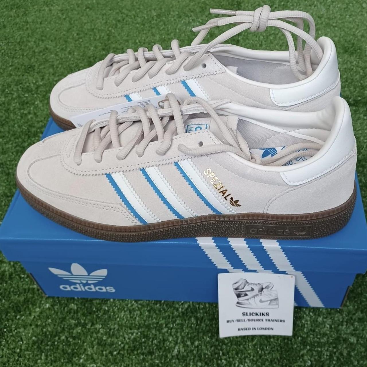 Adidas Spezial Handball Aluminium Size UK 6 Brand... - Depop