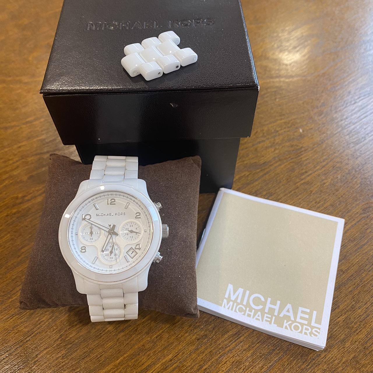 Mk5161 Kors Ladies Michael Kors Ceramic White Watch Michael Kors