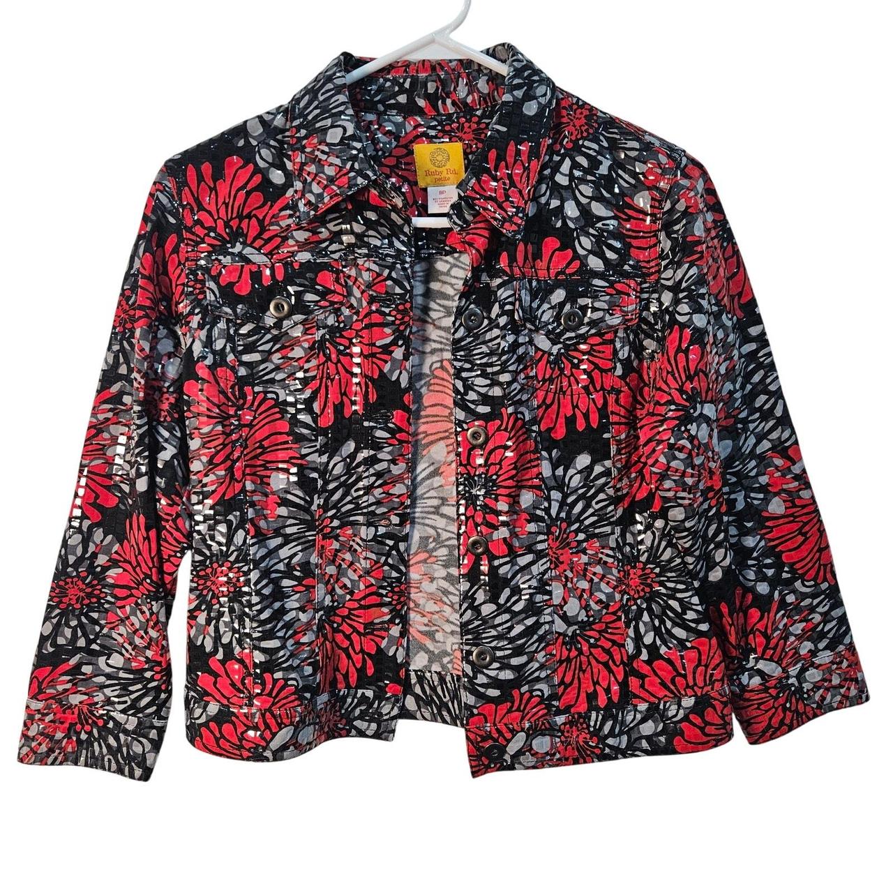 Ruby Rd. Women's Jacket - Black/Red - 8 – Ruby Ro… - image 2