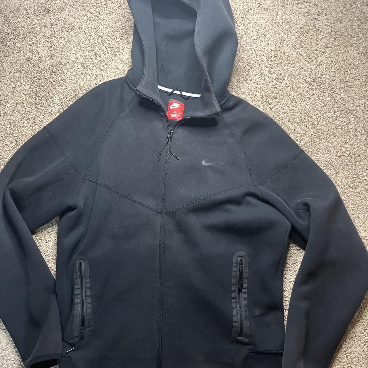 black nike tech hoodie men