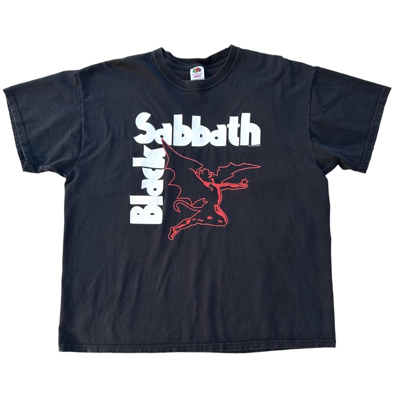 2007 Black Sabbath Henry Logo Band T Shirt Size Xxl Depop 