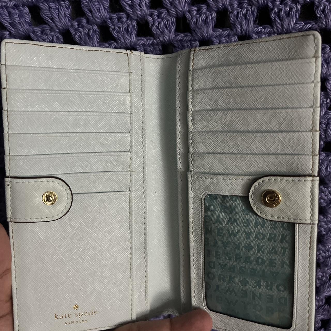 Kate Spade New York Staci Large Slim Bifold Wallet... - Depop