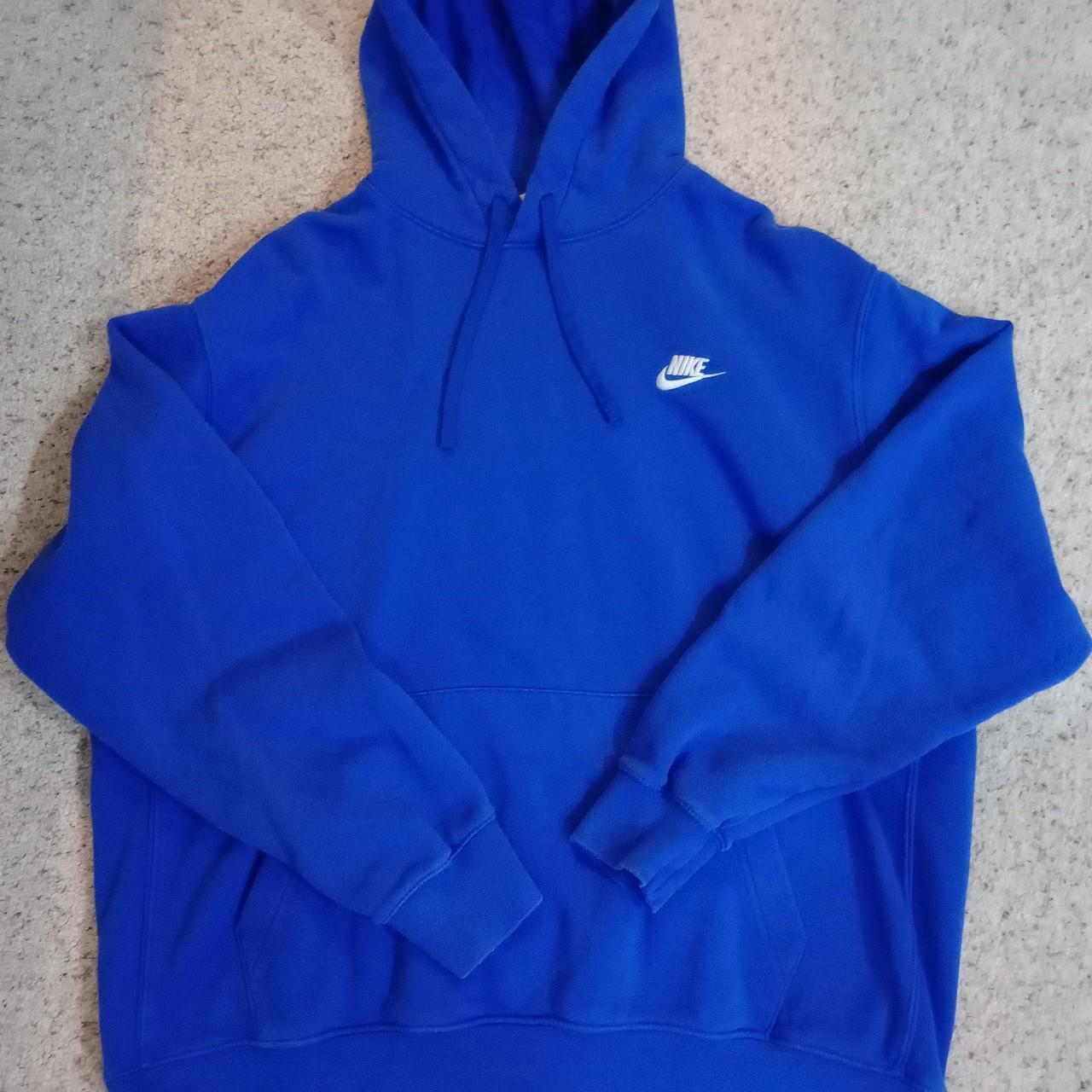university blue nike hoodie