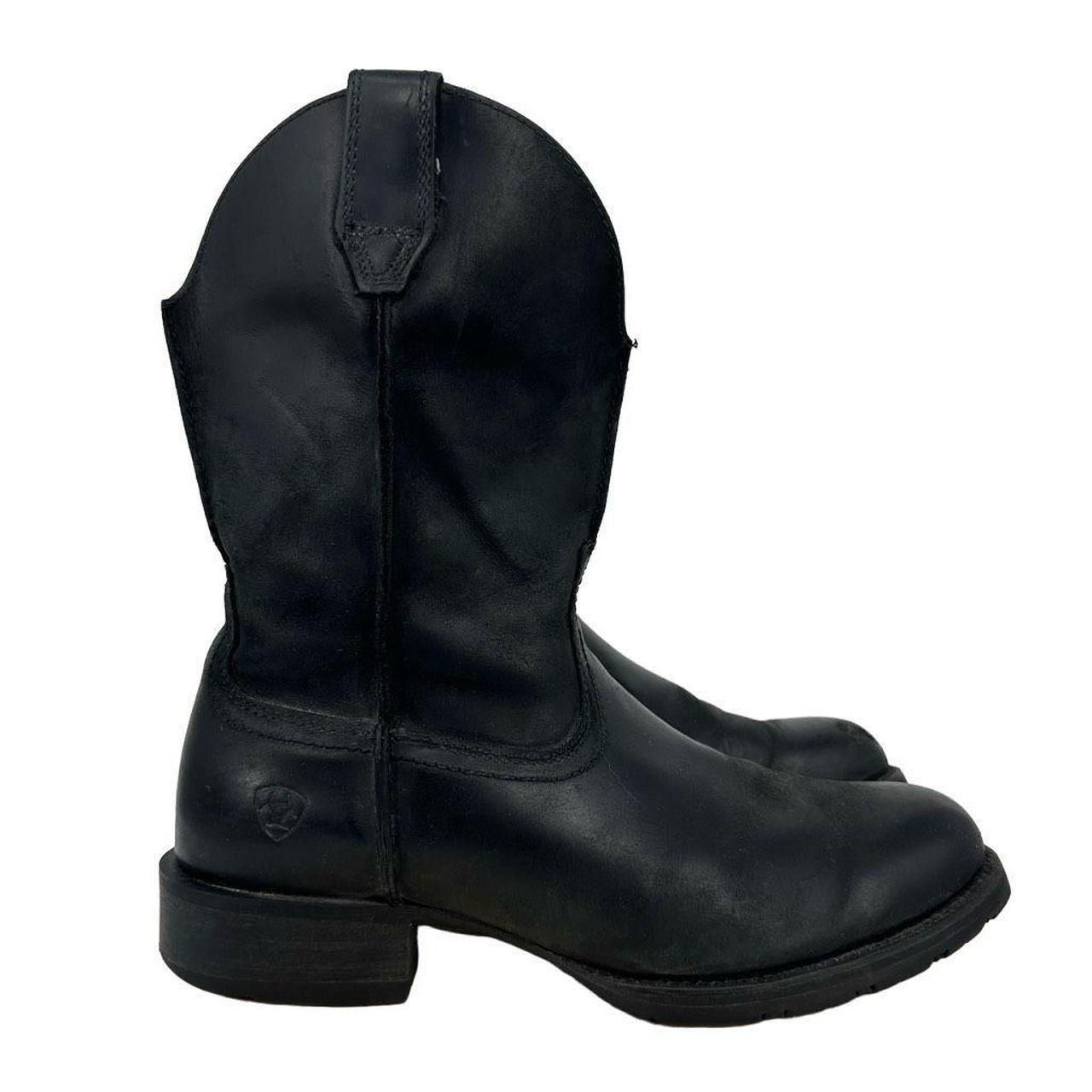 Black ariat rambler boots best sale