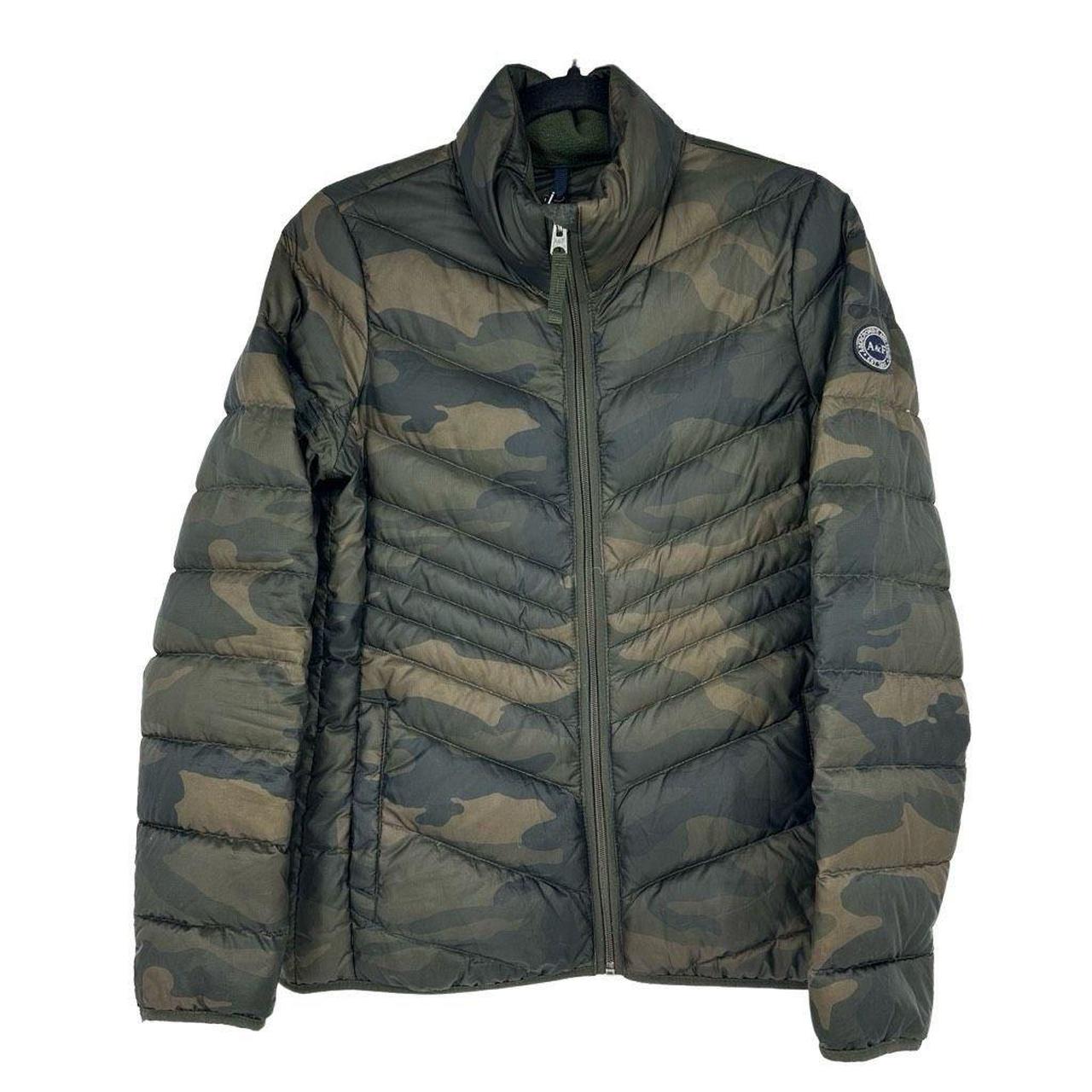 Camo packable down jacket best sale