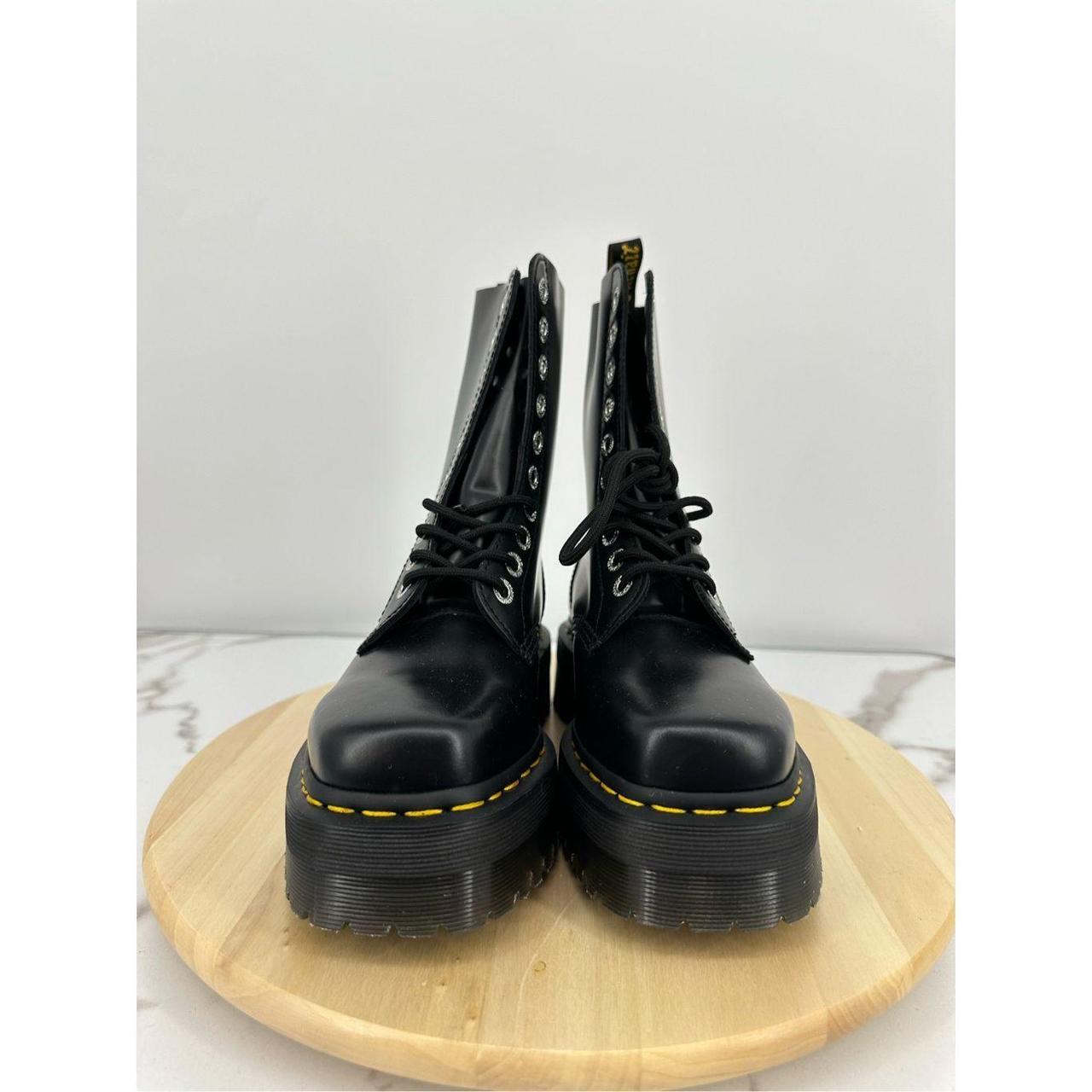 Dr. Martens 1490 Quard Squared Boot Platform Black | Depop