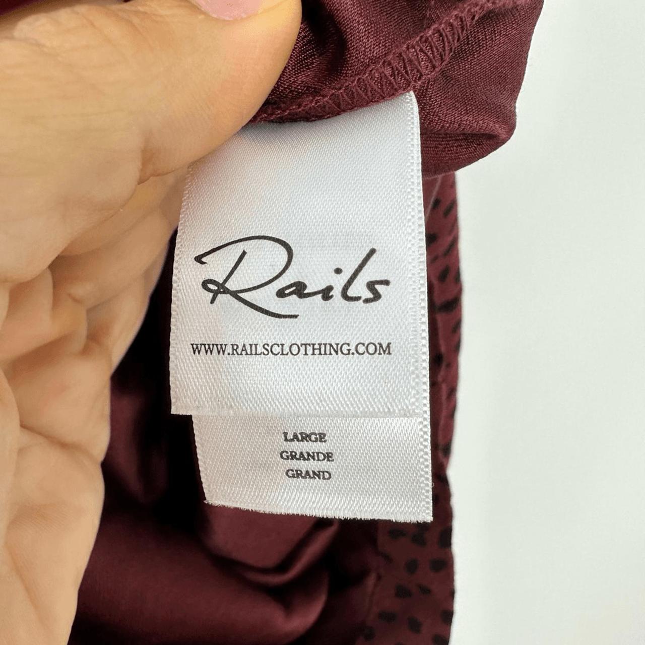 Rails Women's Jumpsuit - Red/Black - L – Rails Je… - image 4