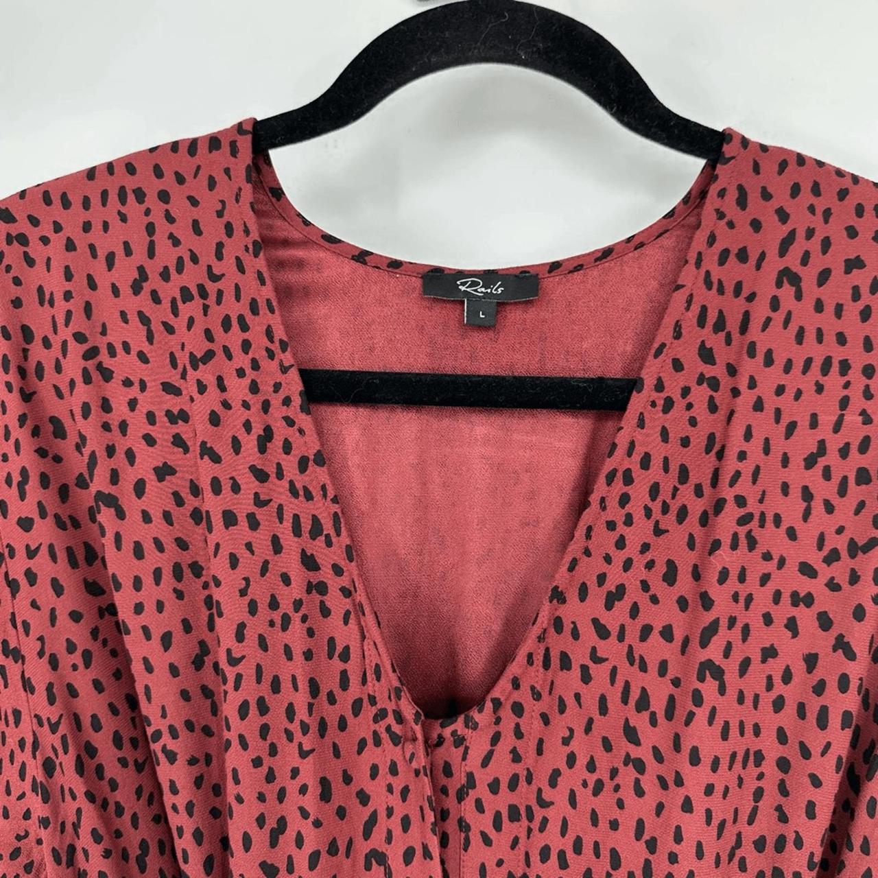 Rails Women's Jumpsuit - Red/Black - L – Rails Je… - image 3