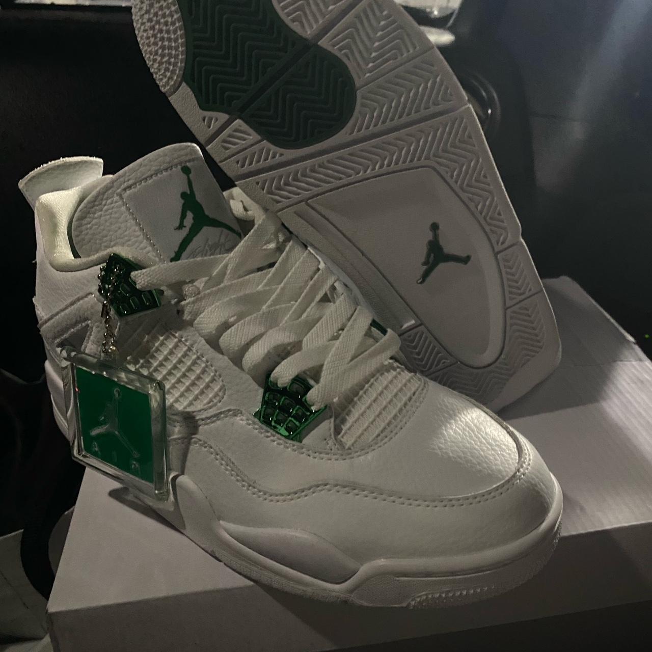 jordan green metallic