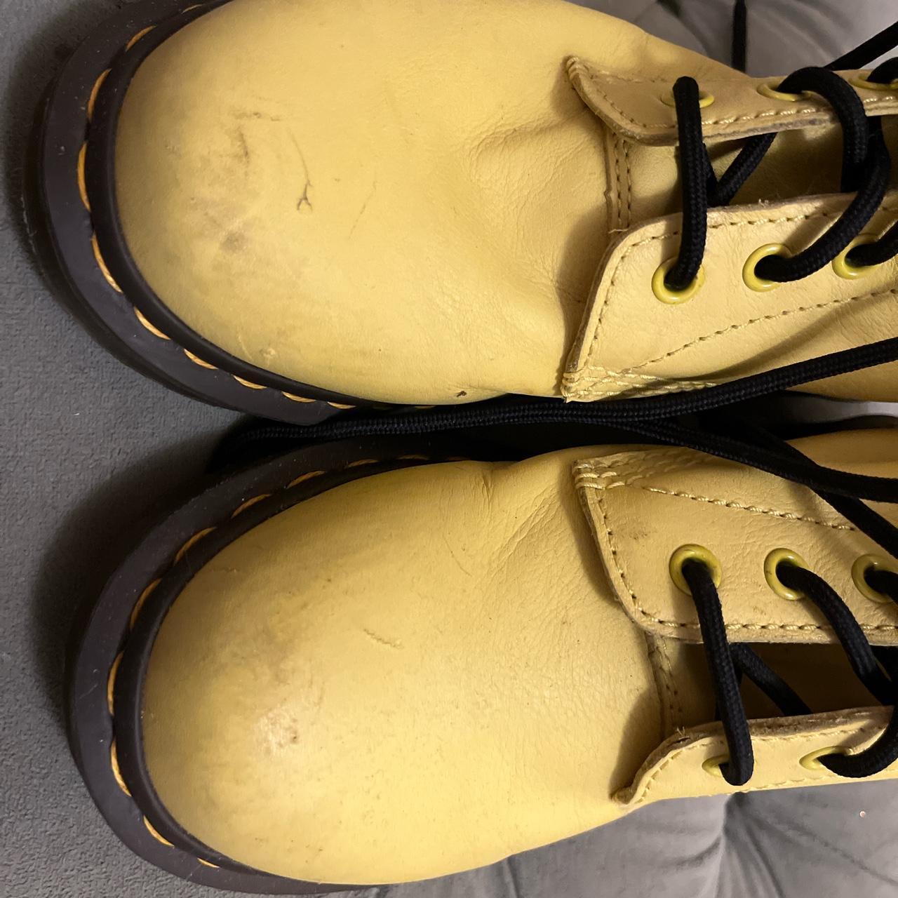 Dr. Martens Women's Yellow Boots (3)