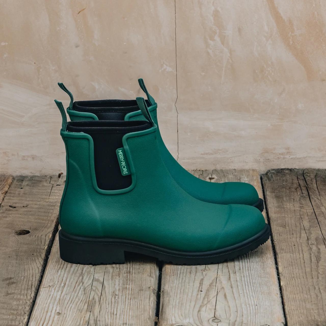 Merry People Bobbi Everyday Rain Boot in Alpine... - Depop