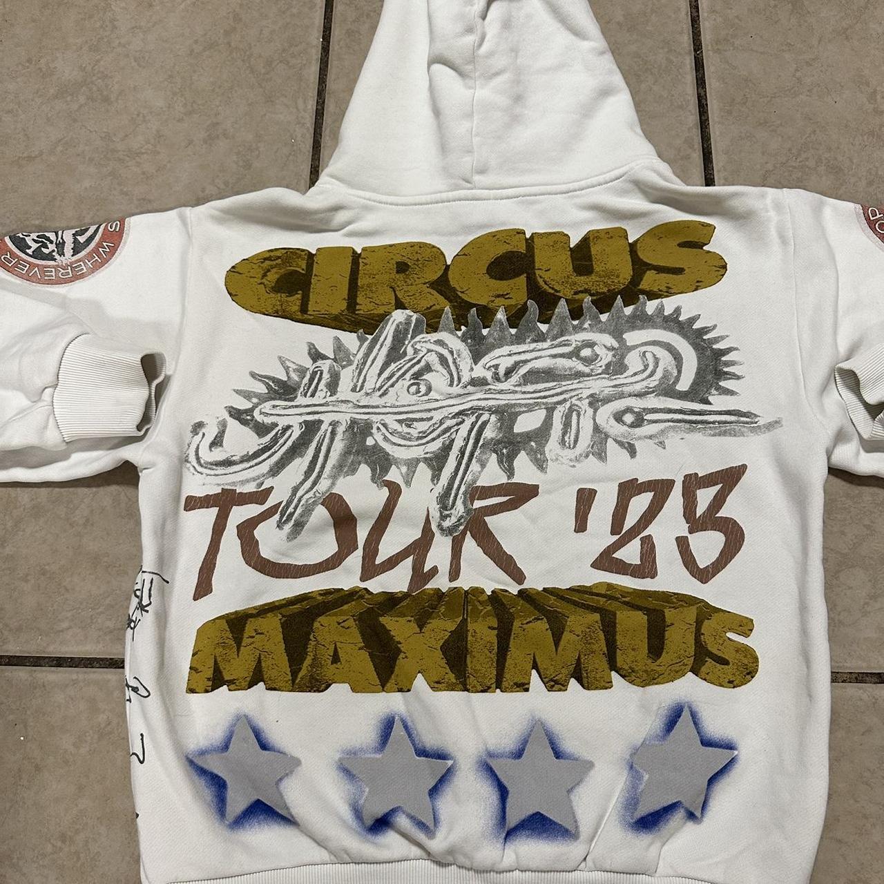 Travis Scott Utopia Circus Maximus 2023 Tour Hoodie | Depop