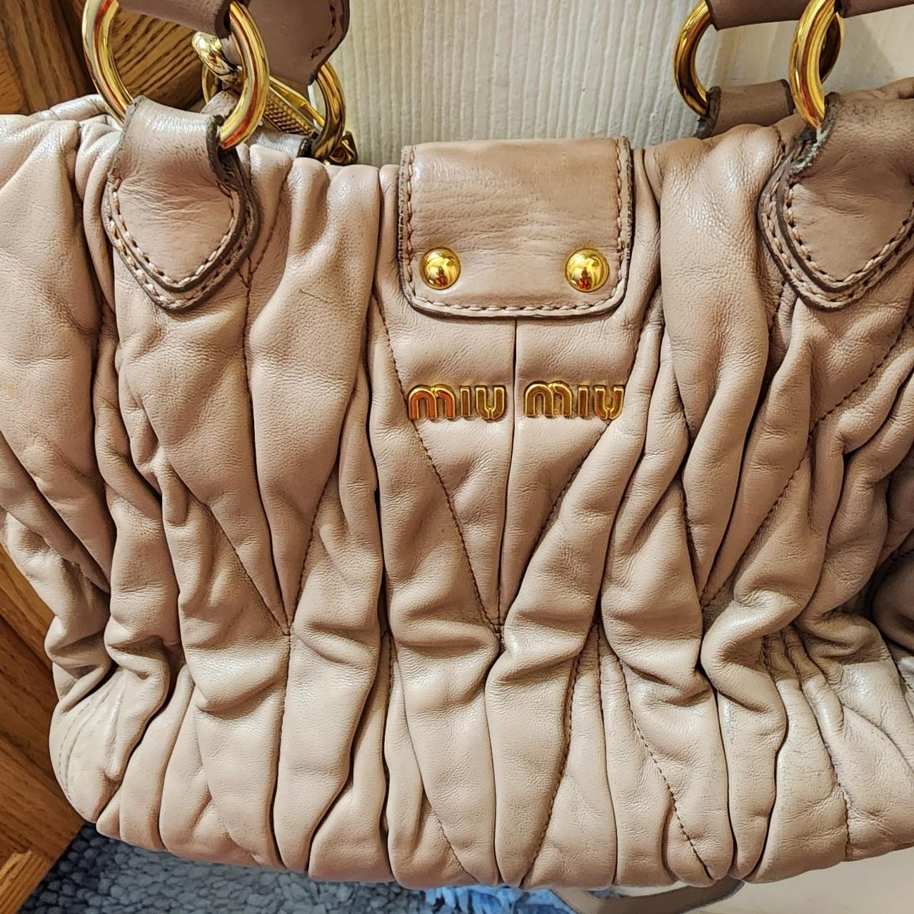 Miu Miu Women's Bag - Pink – miu miu Authentic pi… - image 3