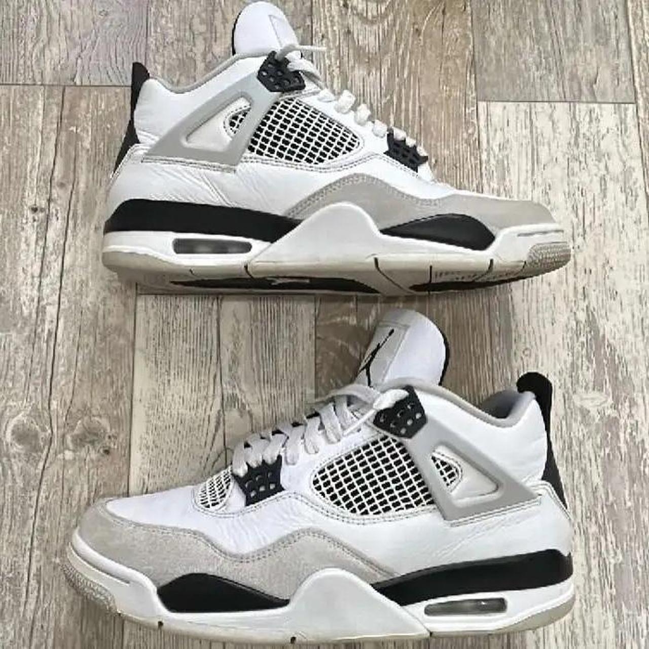 Jordan 4 military blacks Size UK 10 Box and tags lost - Depop