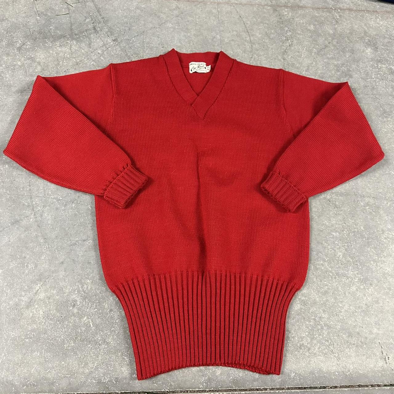 Men's Red Jumper Depop