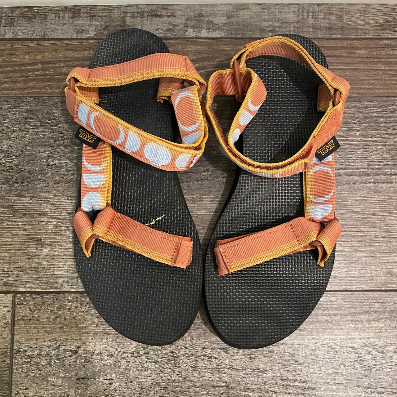 Teva orange shops sandals