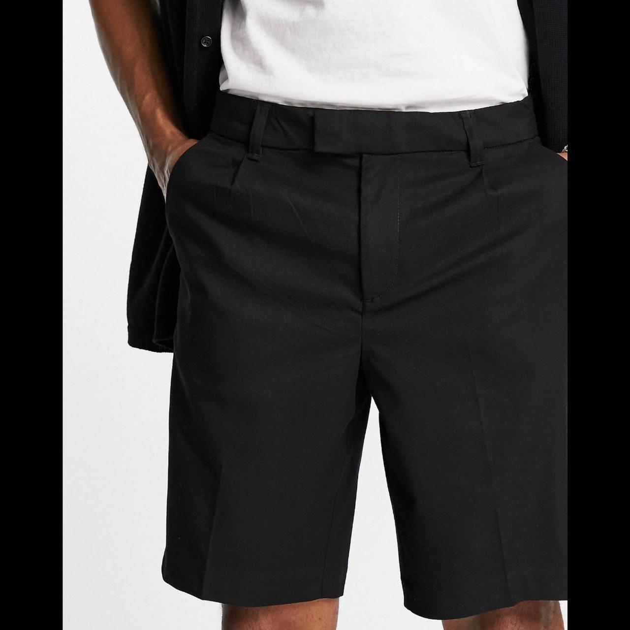 black shorts W28 relaxed/baggy fit Never worn,... Depop