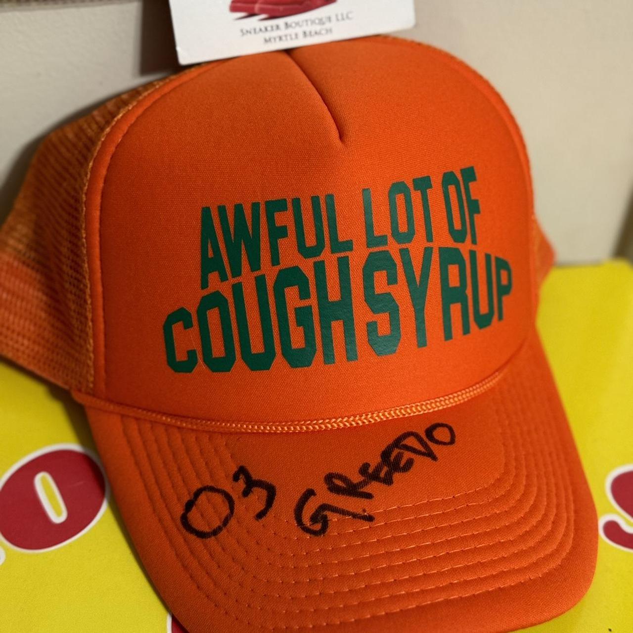 AWFUL LOT hotsell OF COUGH SYRUP TRUCKER HAT