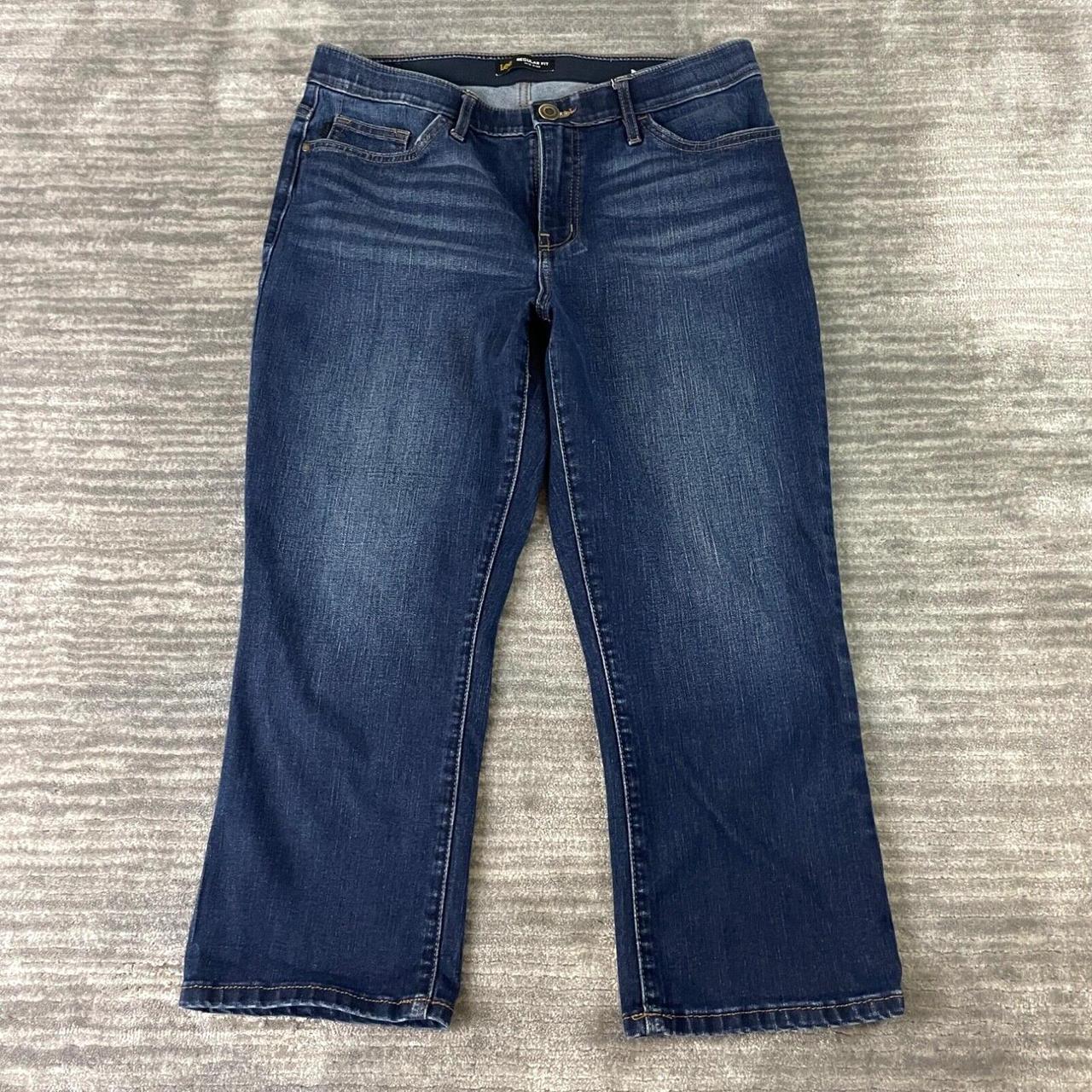 lee capri jeans
