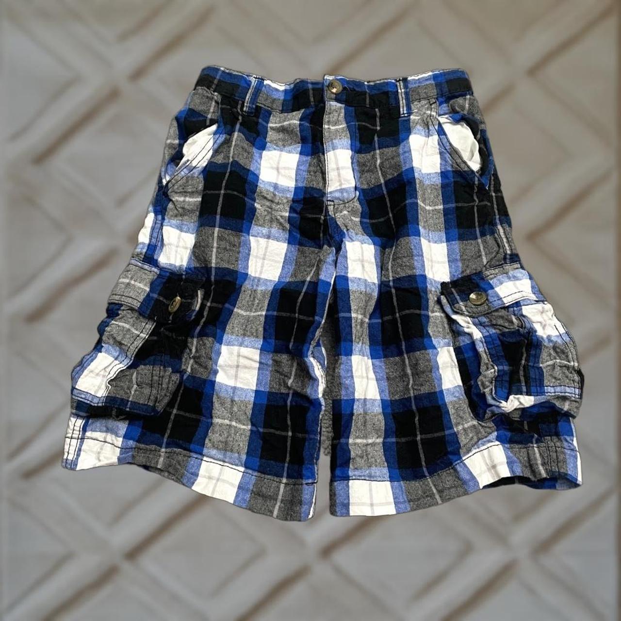 Men's Shorts - Blue – These cargo shorts from Faded Glory are …