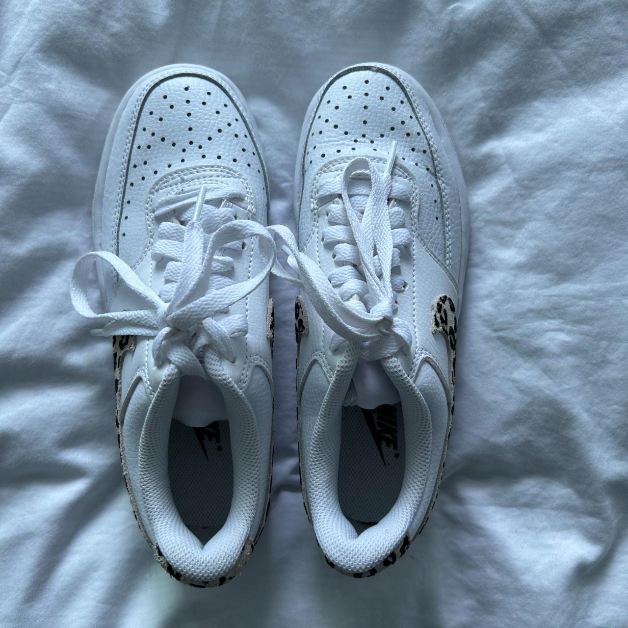 Nike Court Vision Low Top Cheetah Swoosh -Like new | Depop