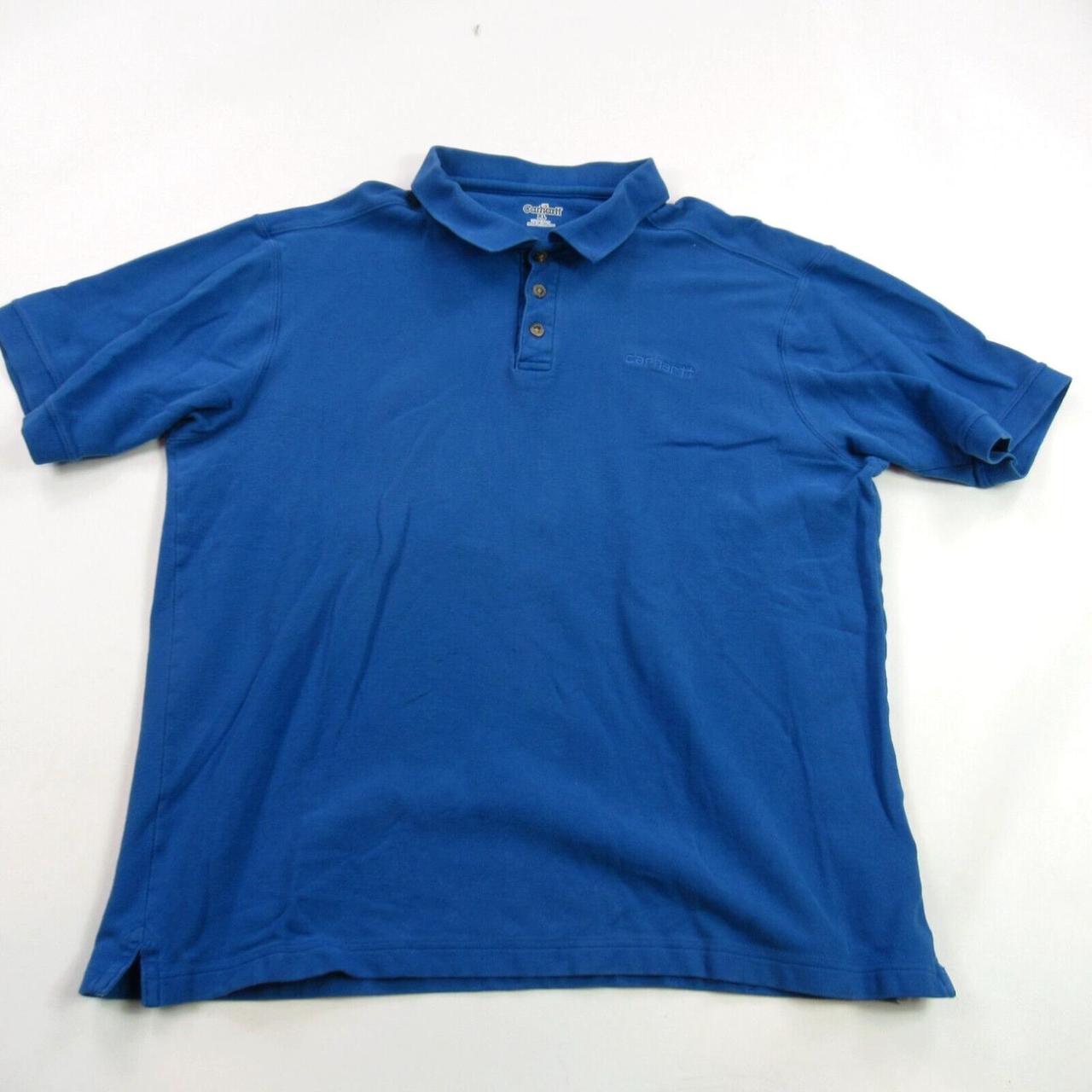 Carhartt Shirt Mens XL Short Sleeve Golf Polo... - Depop