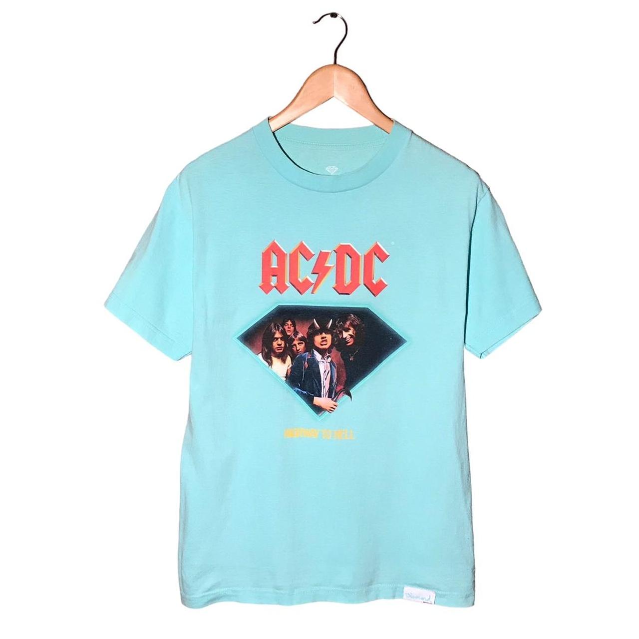 Official Diamond Supply AC/DC Collab tee Size on... - Depop