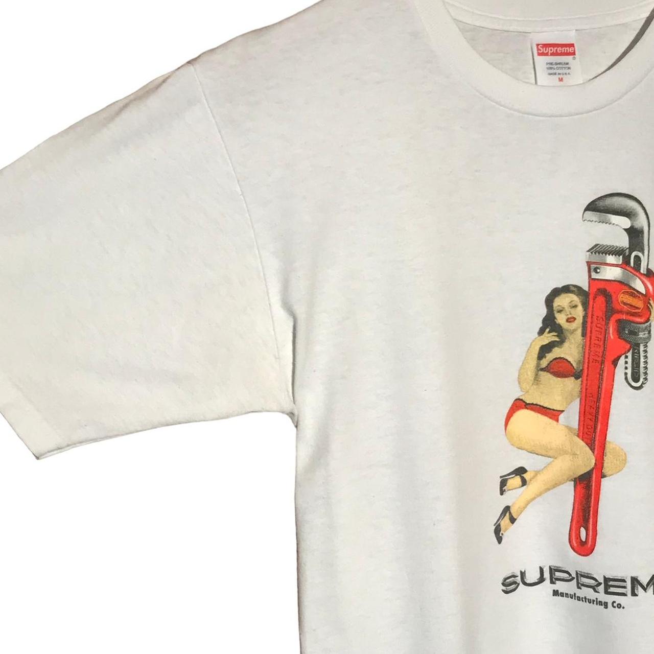 Y2K Vtg Supreme Wrench tee Size on label Medium. Depop