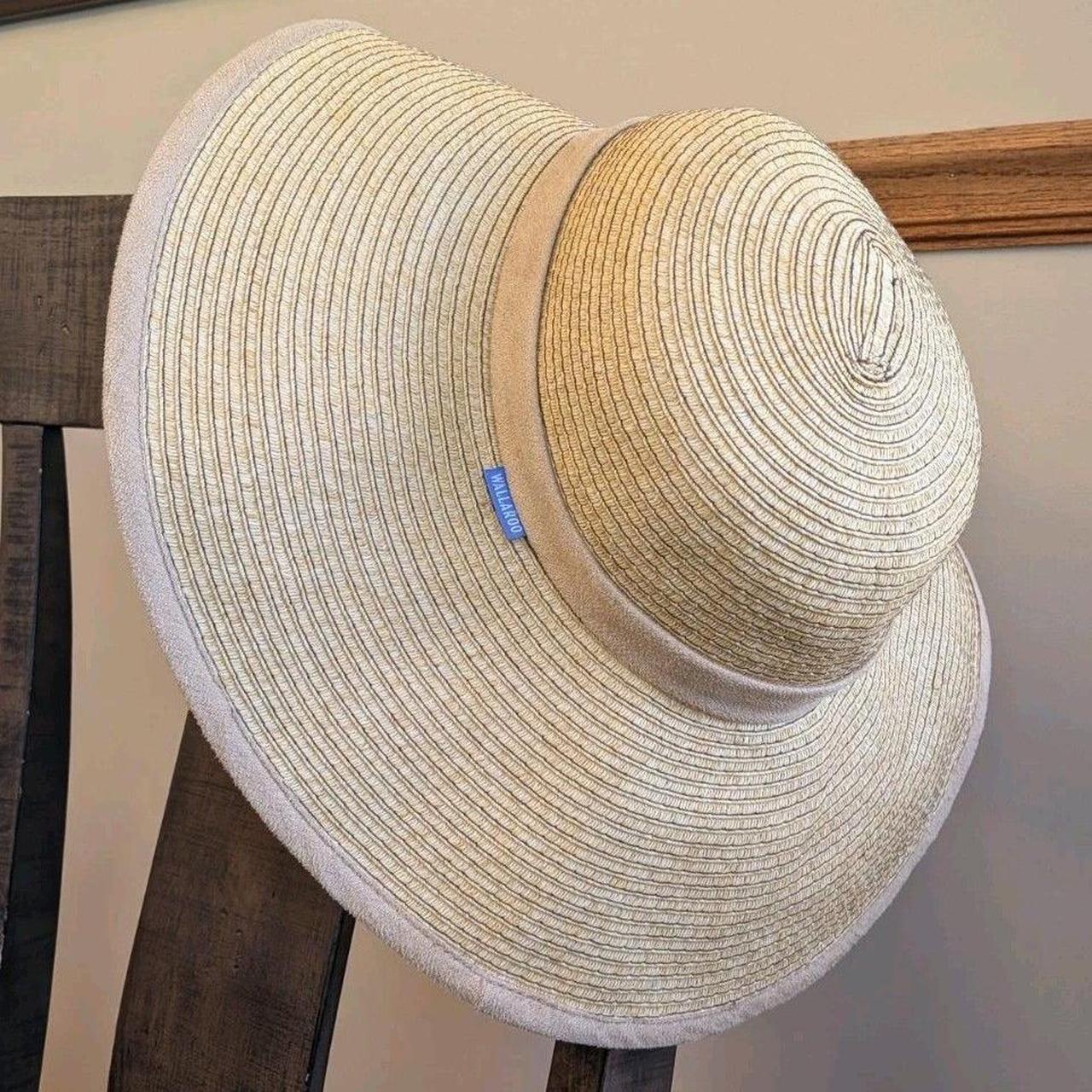 Source Unknown Women's Straw hats - Tan – WALLARO… - image 1