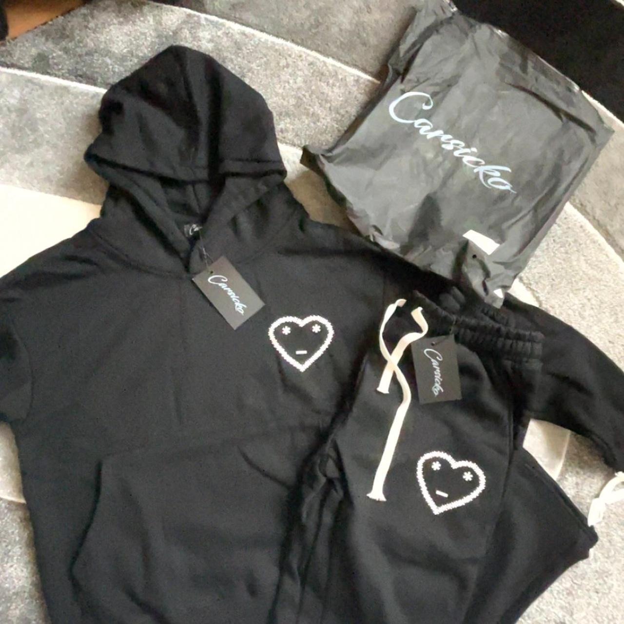 BLACK CAR SICKO TRACKSUIT SIZE S CONFIRMATION CAN... - Depop