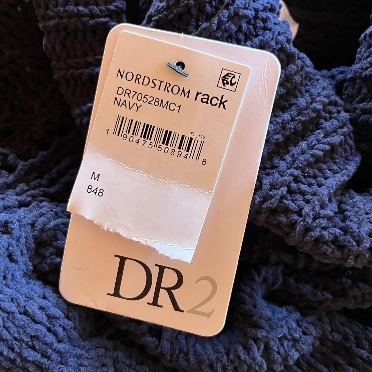 Nordstrom rack navy chenille cable knit sweater