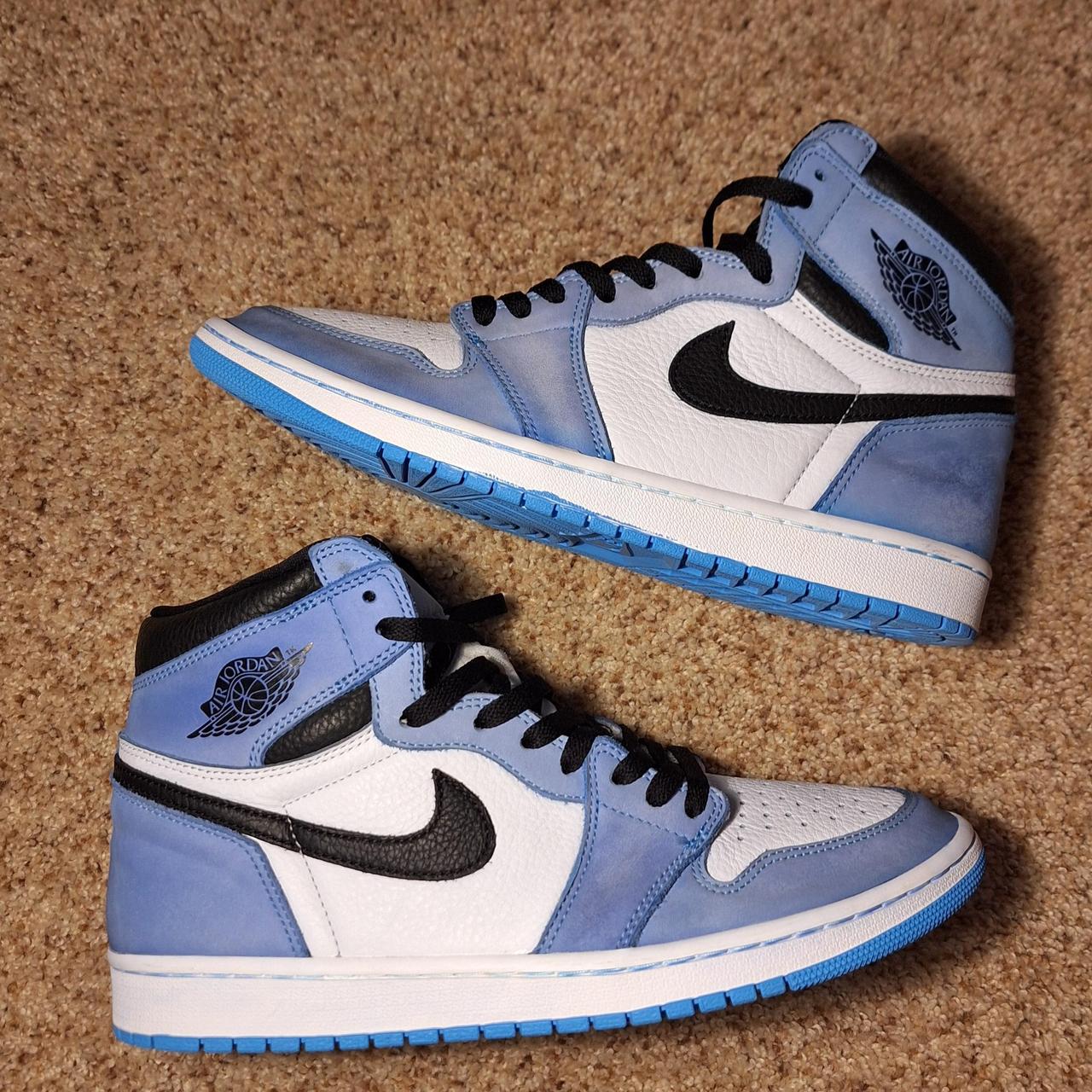 jd sports university blue jordan 1