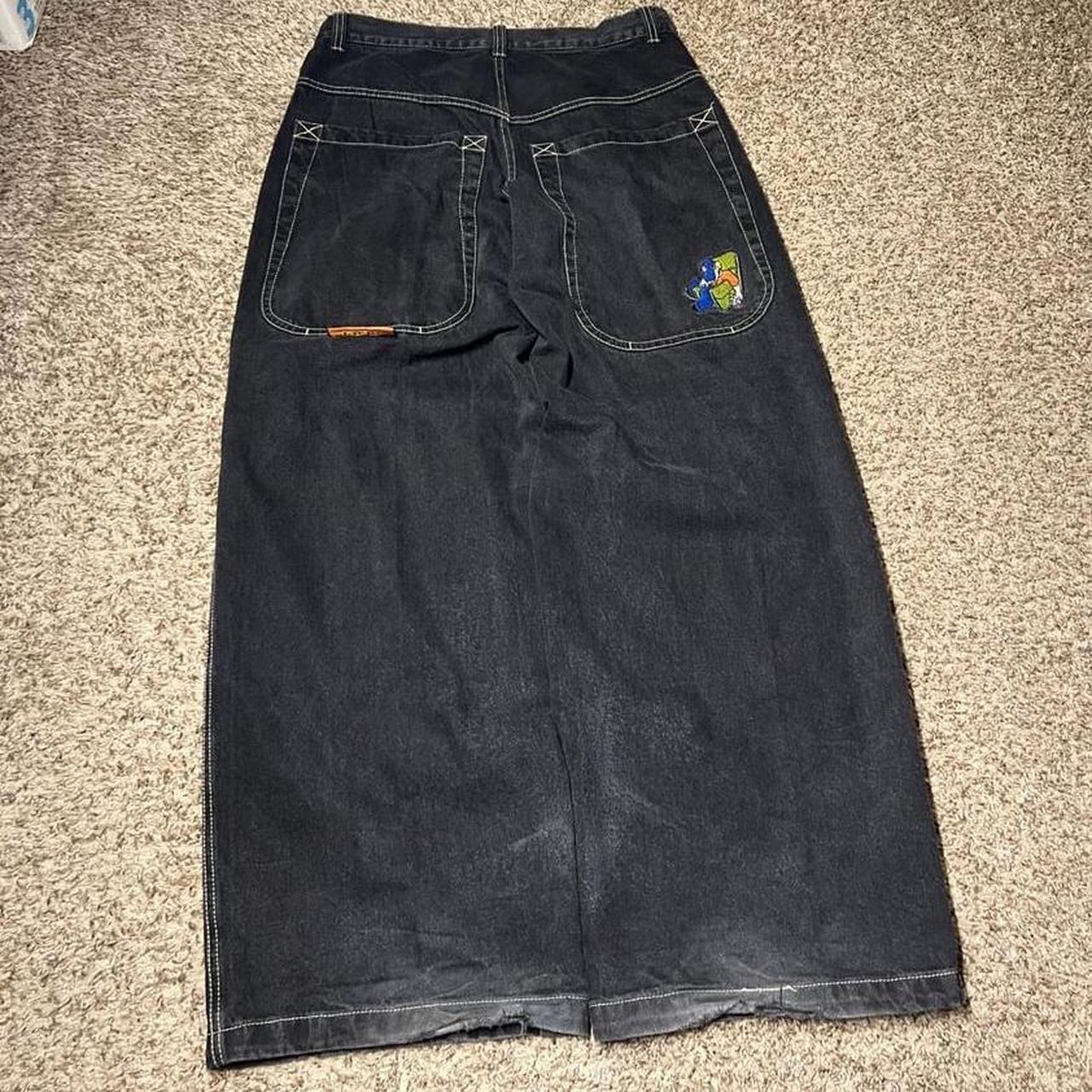 JNCO slackers Black 32x32 Up for grabs so whoever... - Depop
