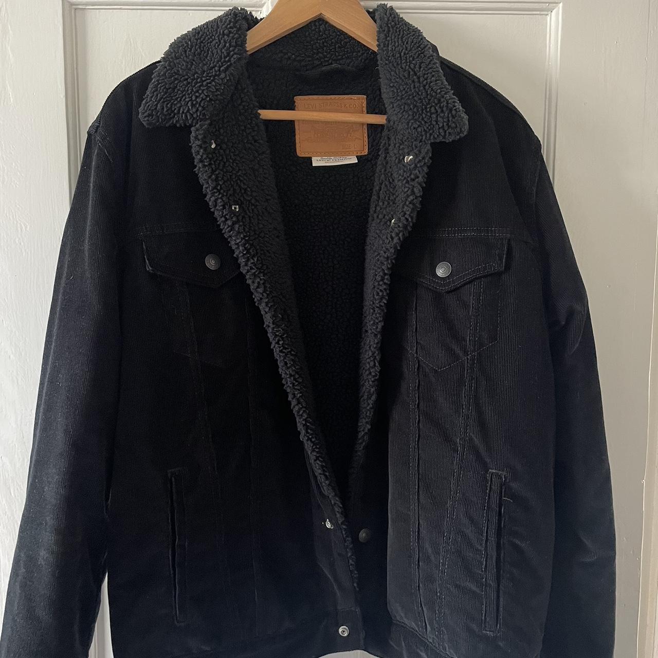 Levi's Men's Black Jacket | Depop