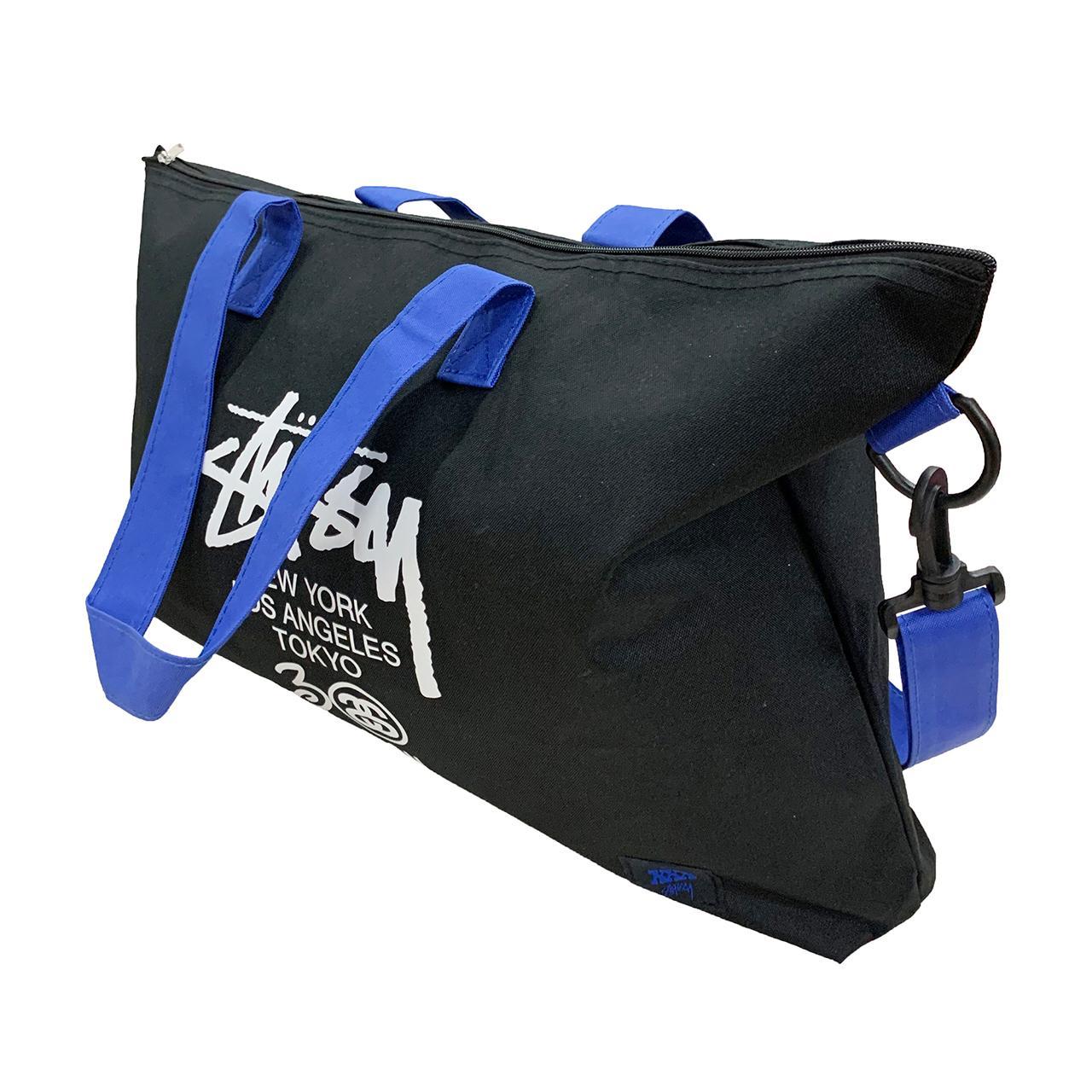 Canvas Crossbody Bag in washed black – Stüssy