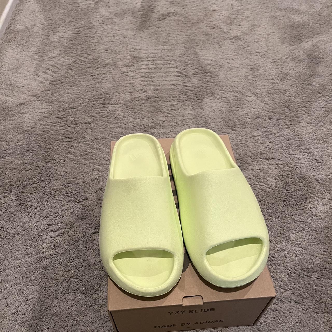 fake yeezys lime green