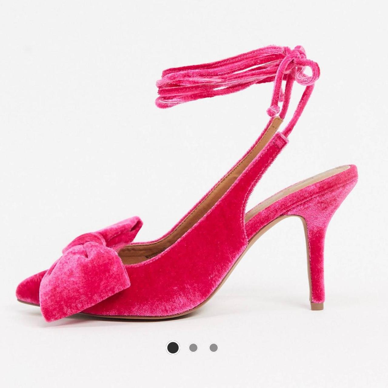 Slingback Pink High Heels Asos Kitten Heel Asos Pink Shoes Heels