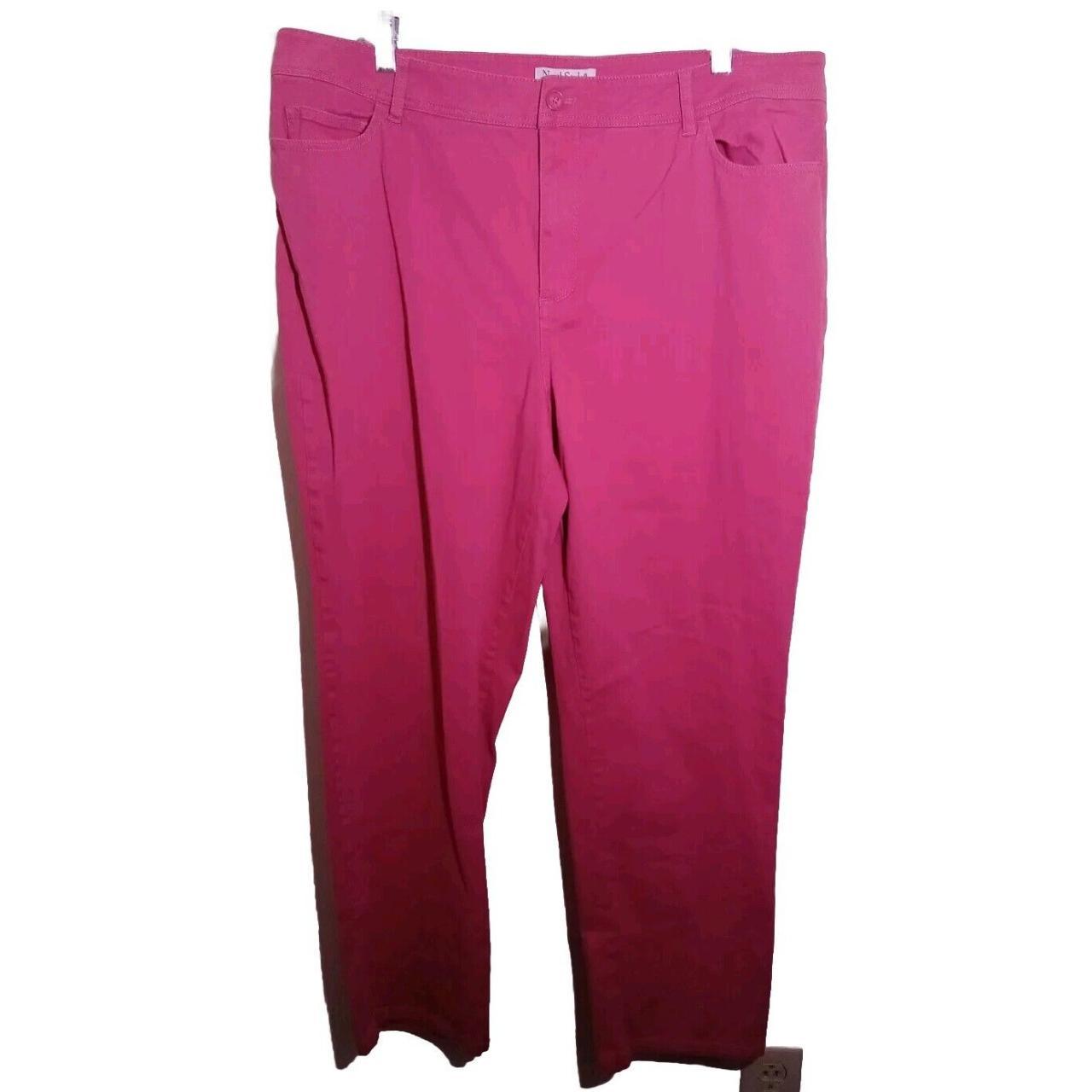 North Style Womens Size 18 Rose Pink Straight Leg... - Depop