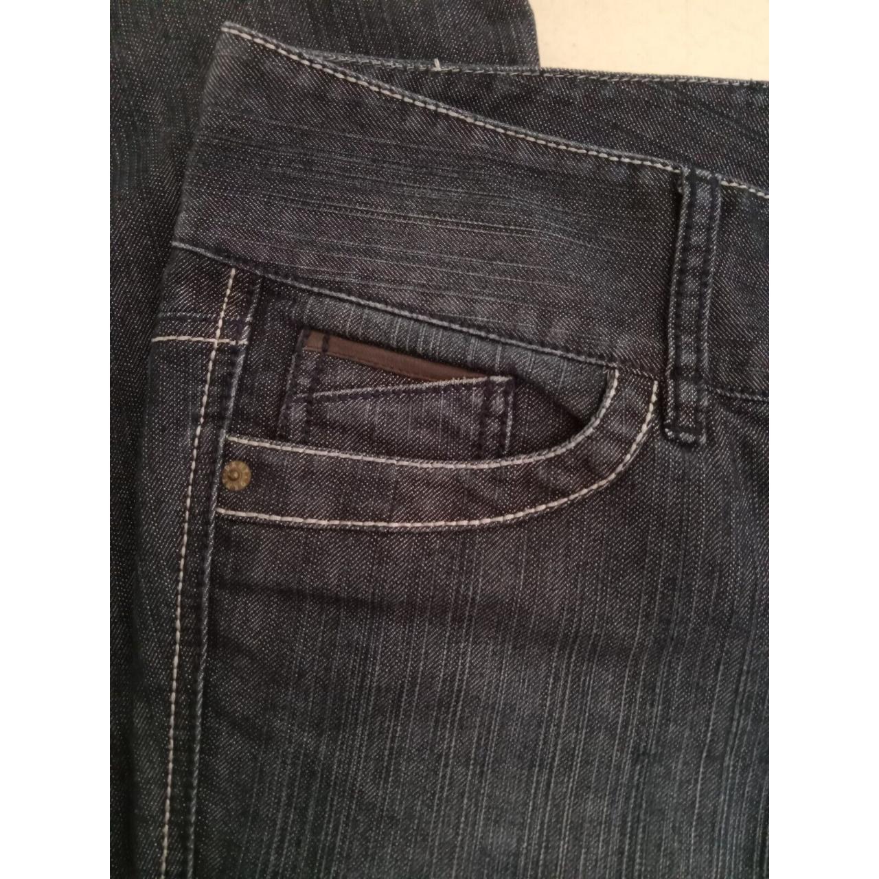 DKNY Jeans Womens 29 Dark Wash Blue Denim Times... - Depop